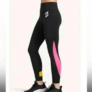 Peloton Women's Color Block Speed Leggings Black Multicolor Sz M